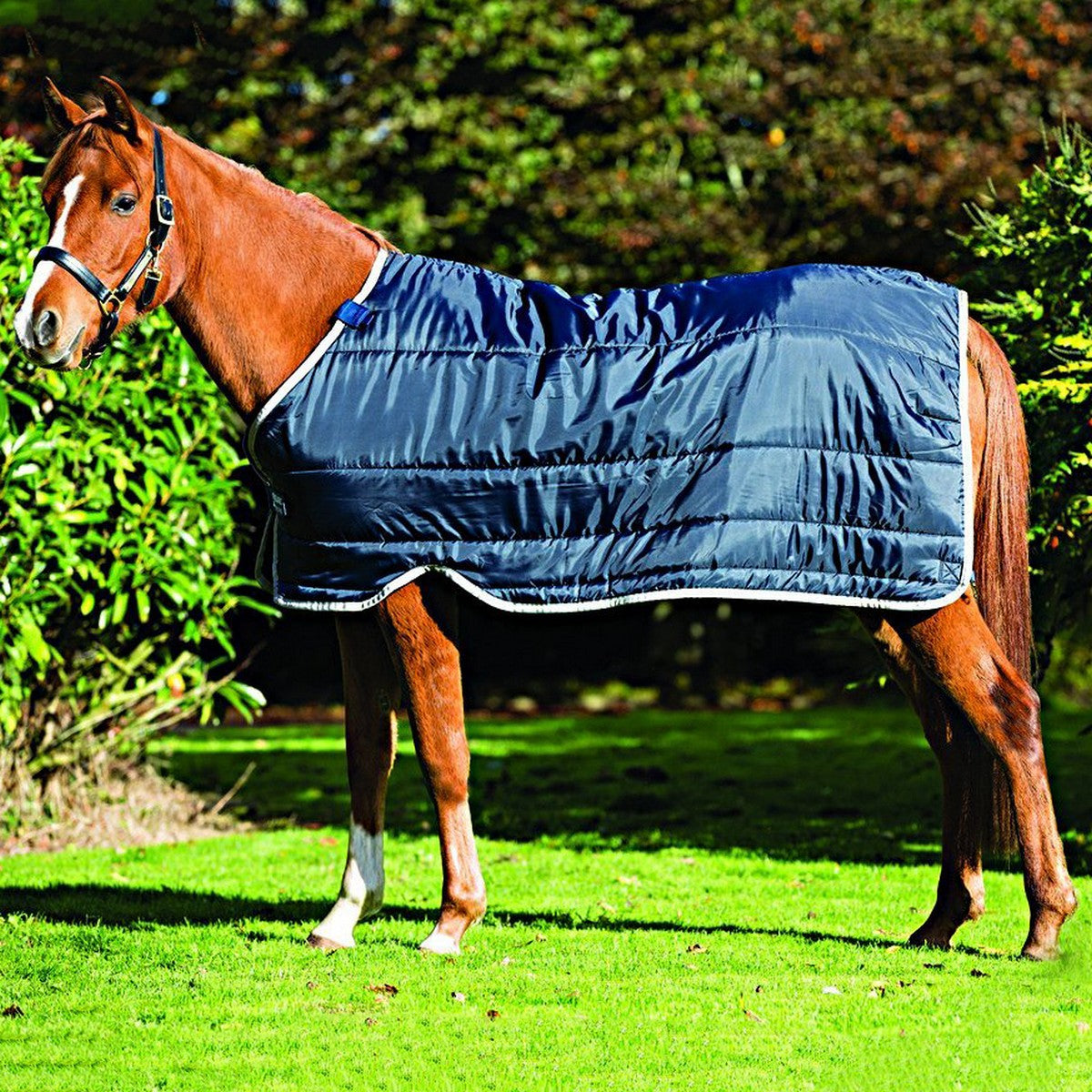 Horseware Pony Liner Lite 100g Navy/Silber