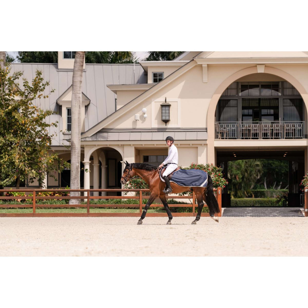 Amigo Ausreitdecke Ripstop Navy/Titanium Grey