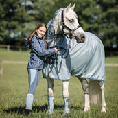 Amigo Bug Rug Plus Pony Heather Blue/Blue/Silver