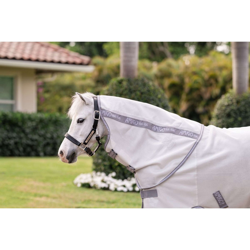 Amigo Bug Rug Plus Pony Silber/Titangrau/Silber