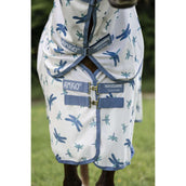 Amigo Bug Rug Plus Dragonfly Print/Silver/Blue/Sage