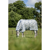 Amigo Fliegendecke Integrated Dragonfly Print/Silver/Blue/Sage