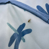 Amigo Bug Rug Dragonfly Print/Silver/Blue/Sage