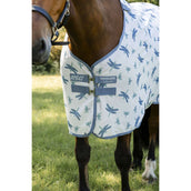 Amigo Bug Rug XL Plus Dragonfly Print/Silver/Blue/Sage