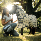 Amigo Bug Rug Plus Petite Dragonfly Print/Silver/Blue/Sage