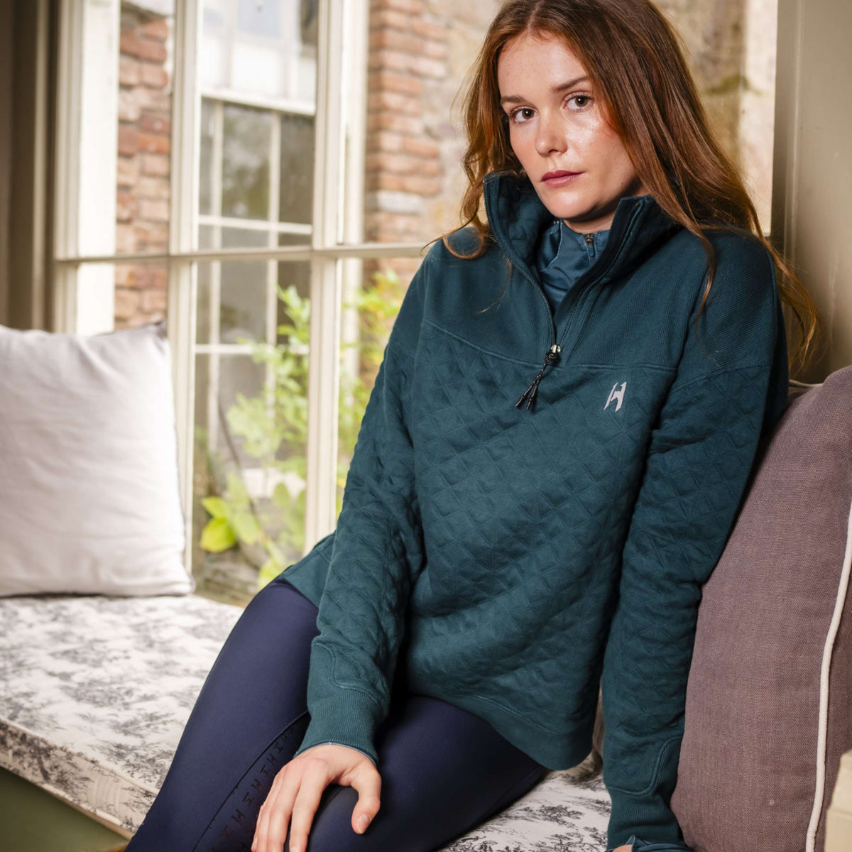 Horseware Sweatshirt Liberty Winter Dynasty Green