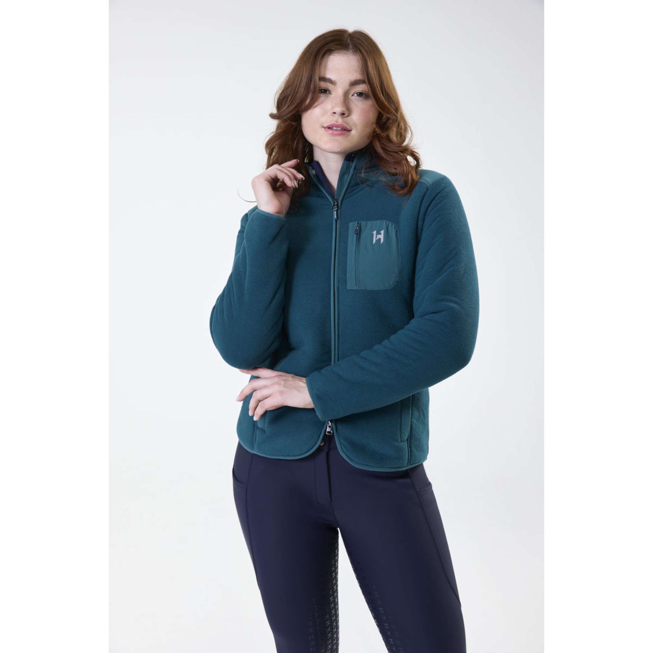 Horseware Fleecejacke Pace Dynasty Green Horseware Fleecejacke Pace Dynasty Green