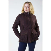 Horseware Waxjacke Newmarket Braun