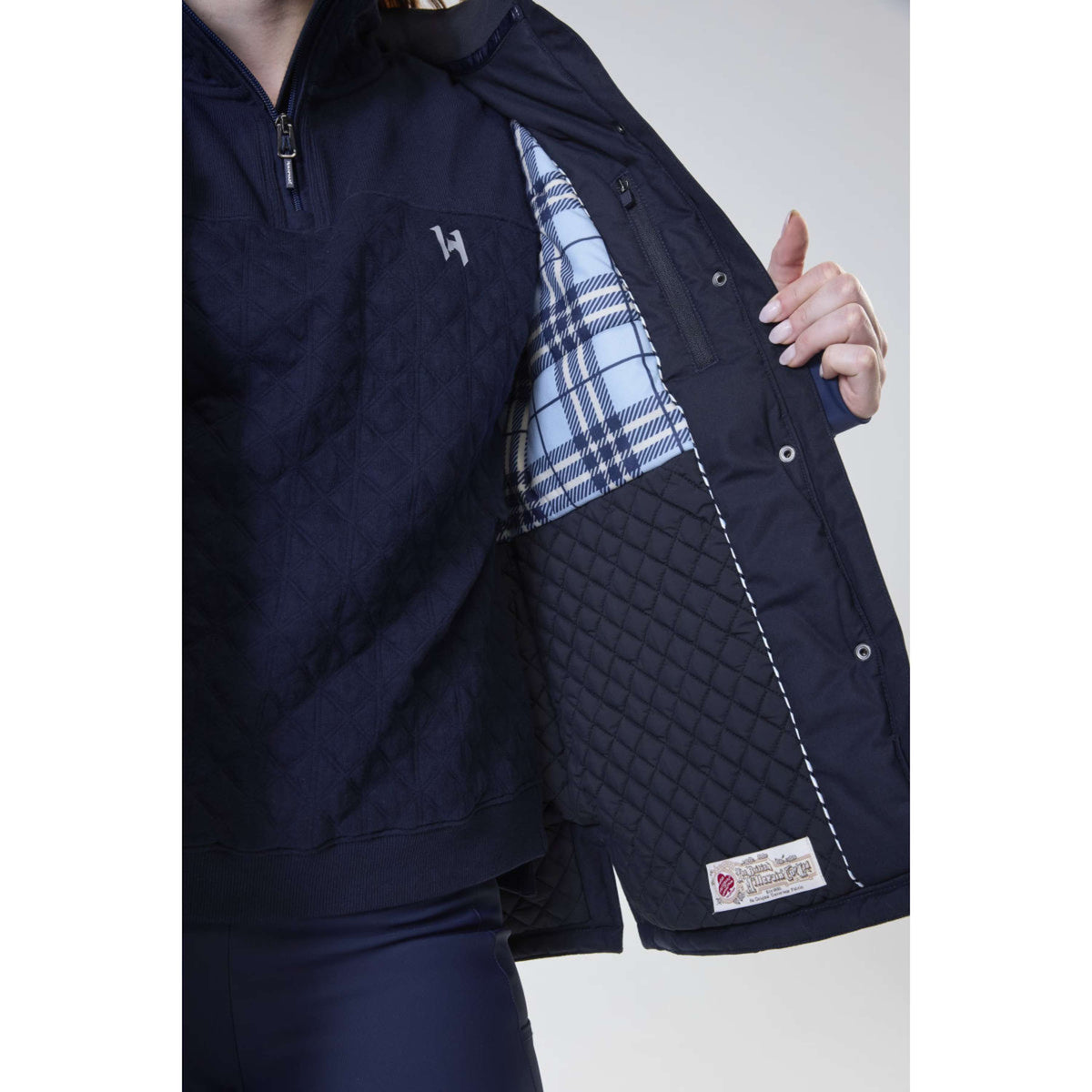 Horseware Waxjacke Newmarket Core Navy