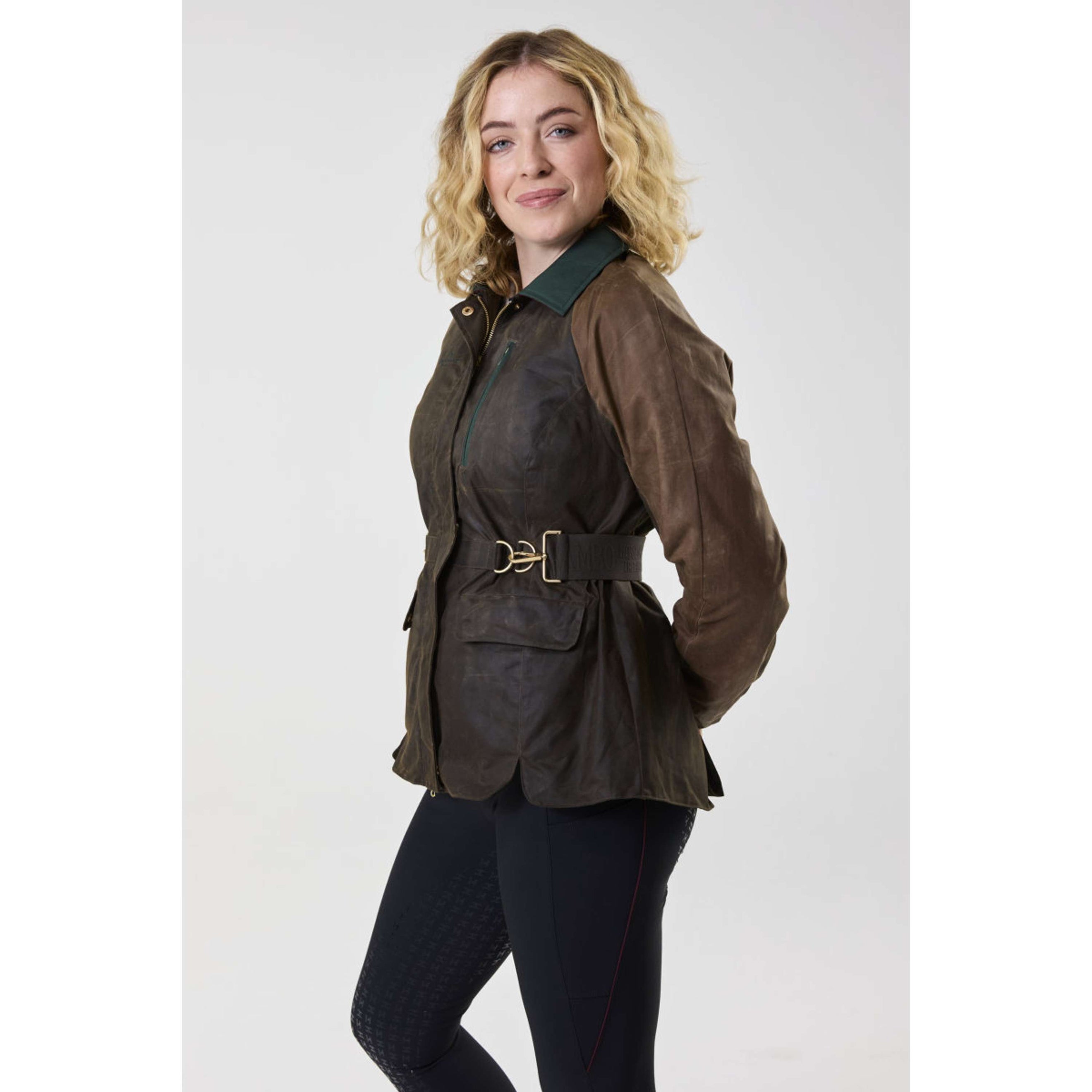 Horseware Waxjacke 40 Year Heritage Bay/Rambo Green