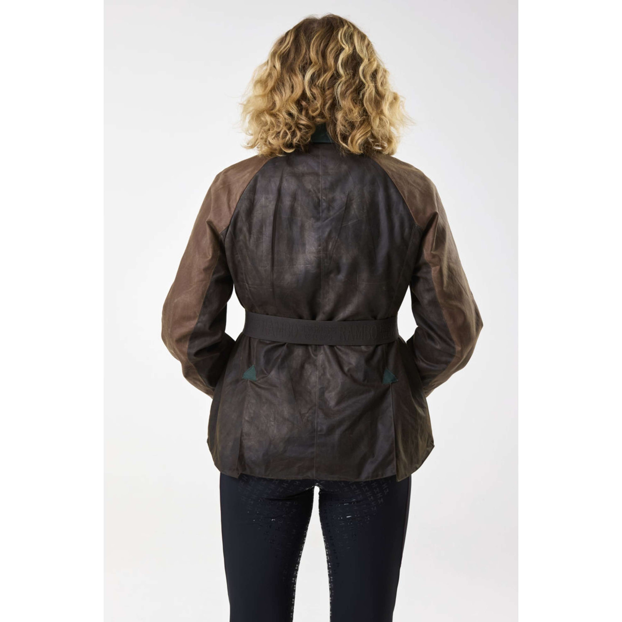 Horseware Waxjacke 40 Year Heritage Bay/Rambo Green