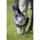 Horseware Fly Mask Shield Navy/Silber