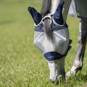 Horseware Fly Mask Shield Navy/Silber