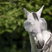 Horseware Fly Mask Defense Silver/Silver