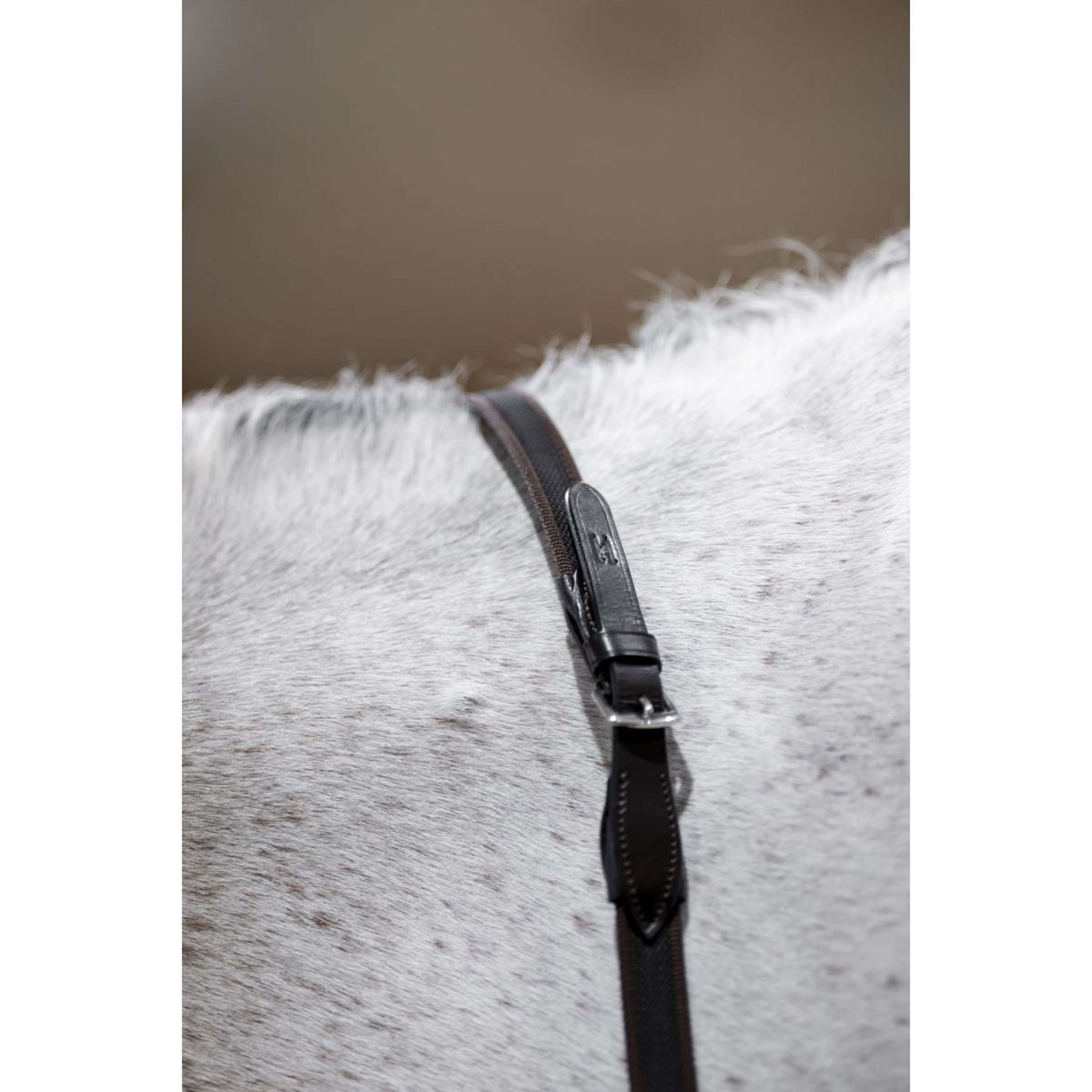 Horseware Zügel Rubber Grip Continental Schwarz