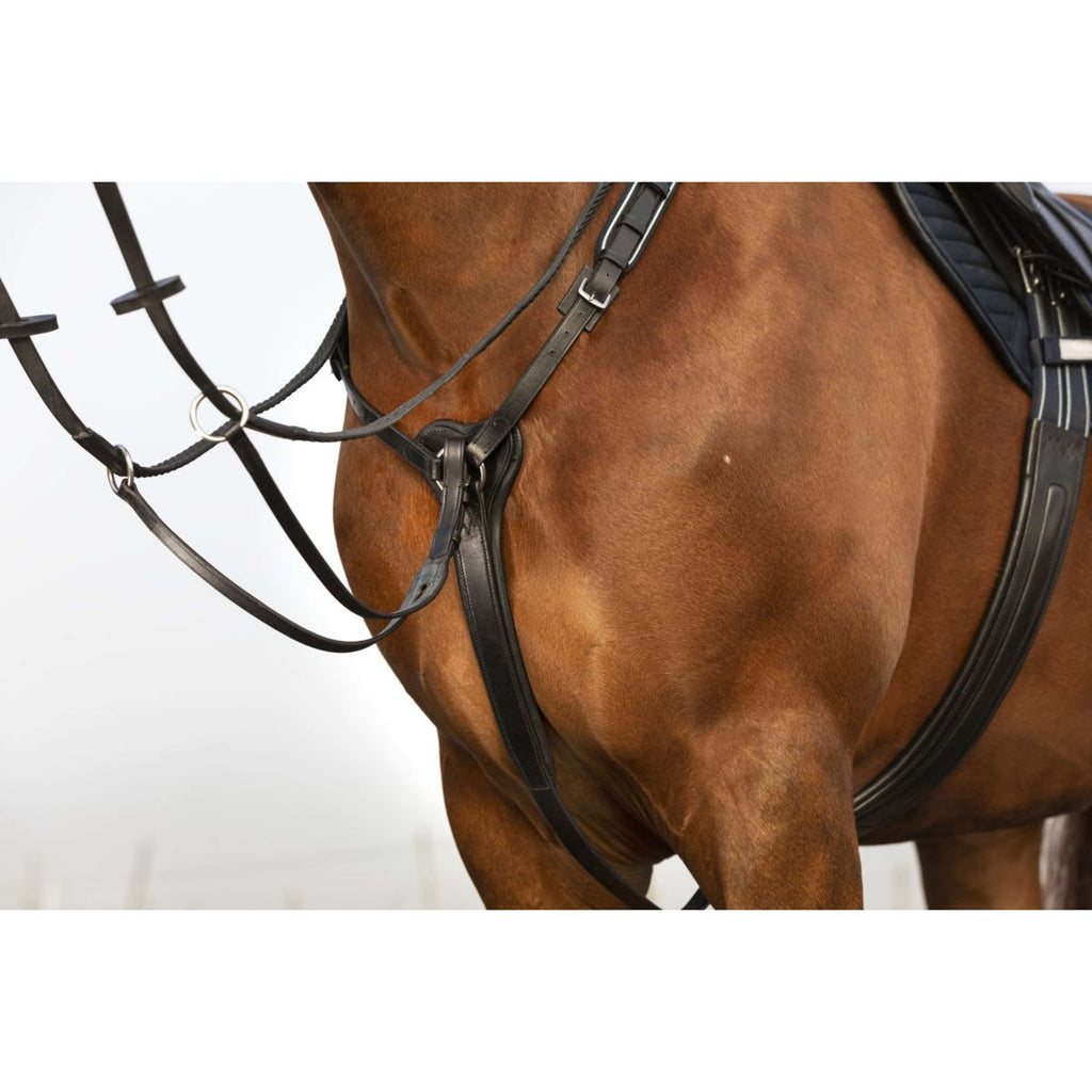 Horseware Micklem Brustgeschirr mit Martingal Schwarz