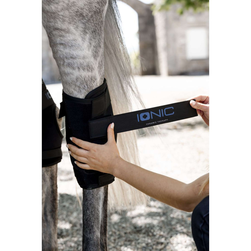 Horseware Hock Boots Ionic Set of 2 Schwarz