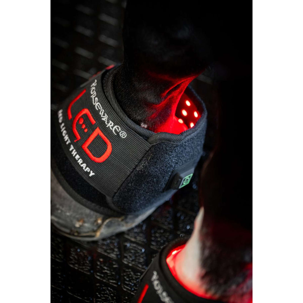 Horseware Mini Wraps LED Red Light Therapy Pair Schwarz/Schwarz