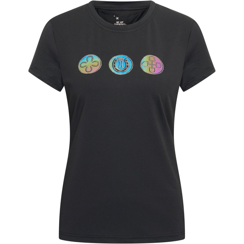 Imperial Riding T-Shirt IRHHolographics Schwarz Imperial Riding T-Shirt IRHHolographics Schwarz