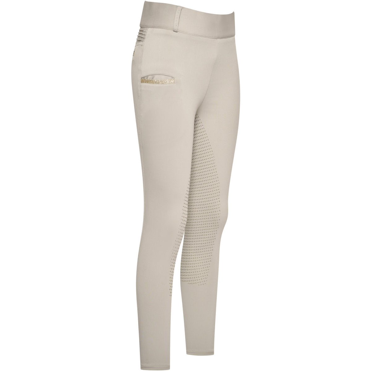 Imperial Riding Reitleggings IRHComfi Sparks Full Grip Grau