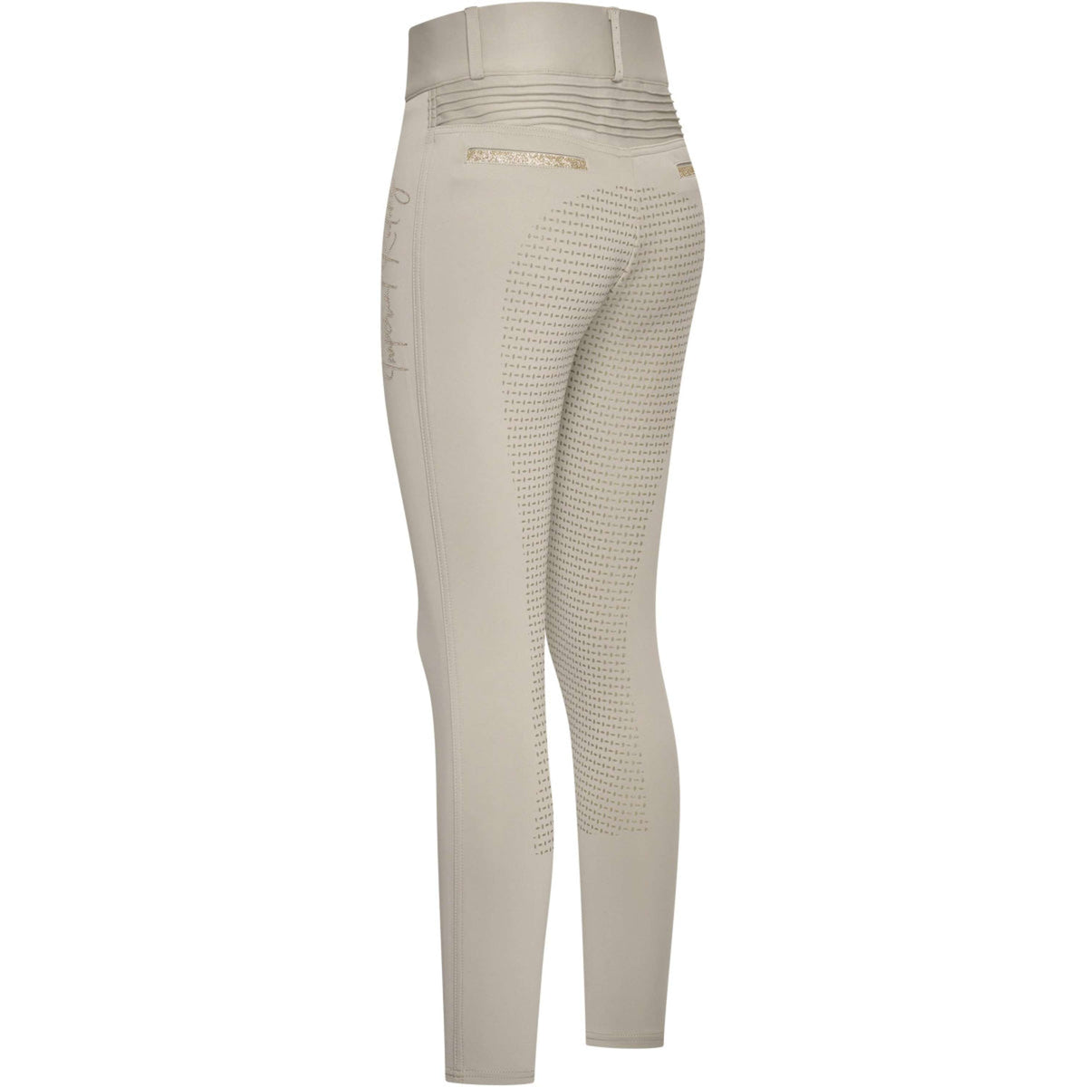 Imperial Riding Reitleggings IRHComfi Sparks Full Grip Grau
