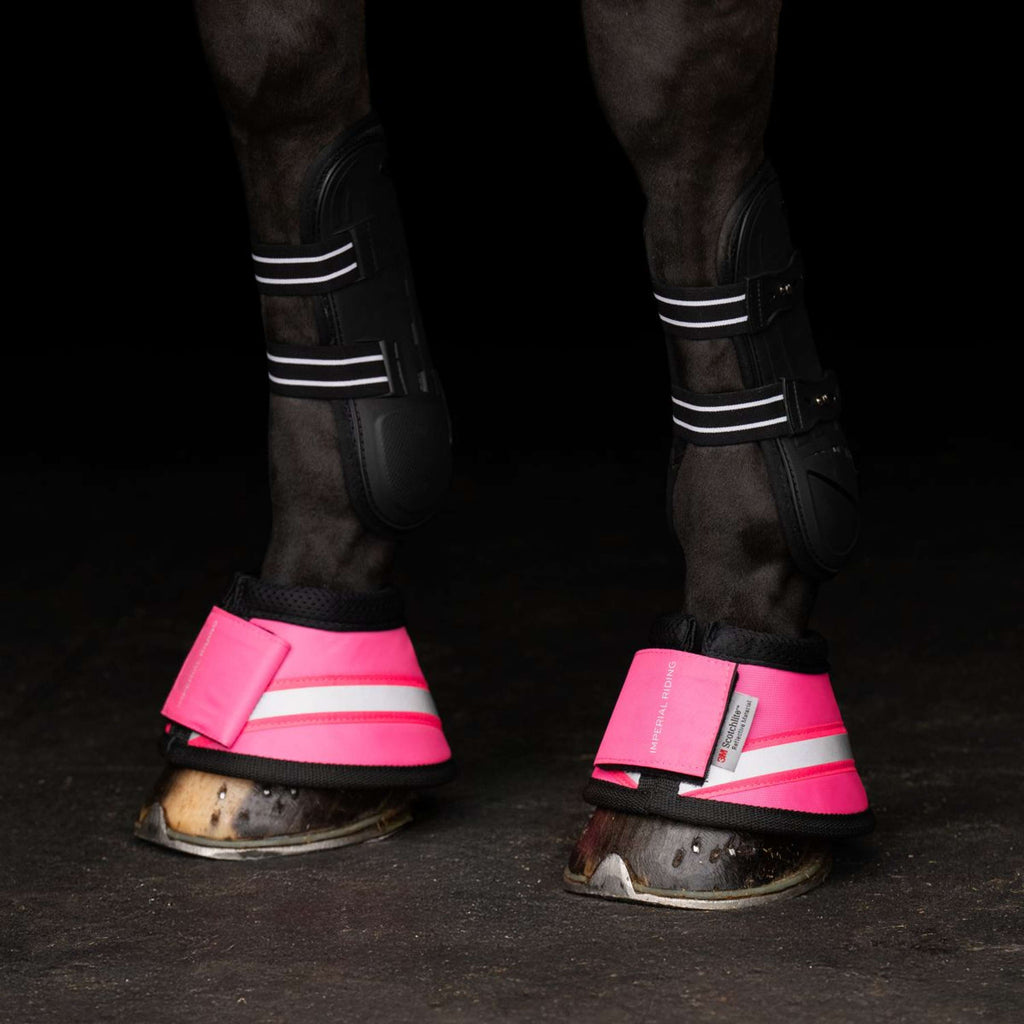 Imperial Riding Hufglocken IRHReflective Pink