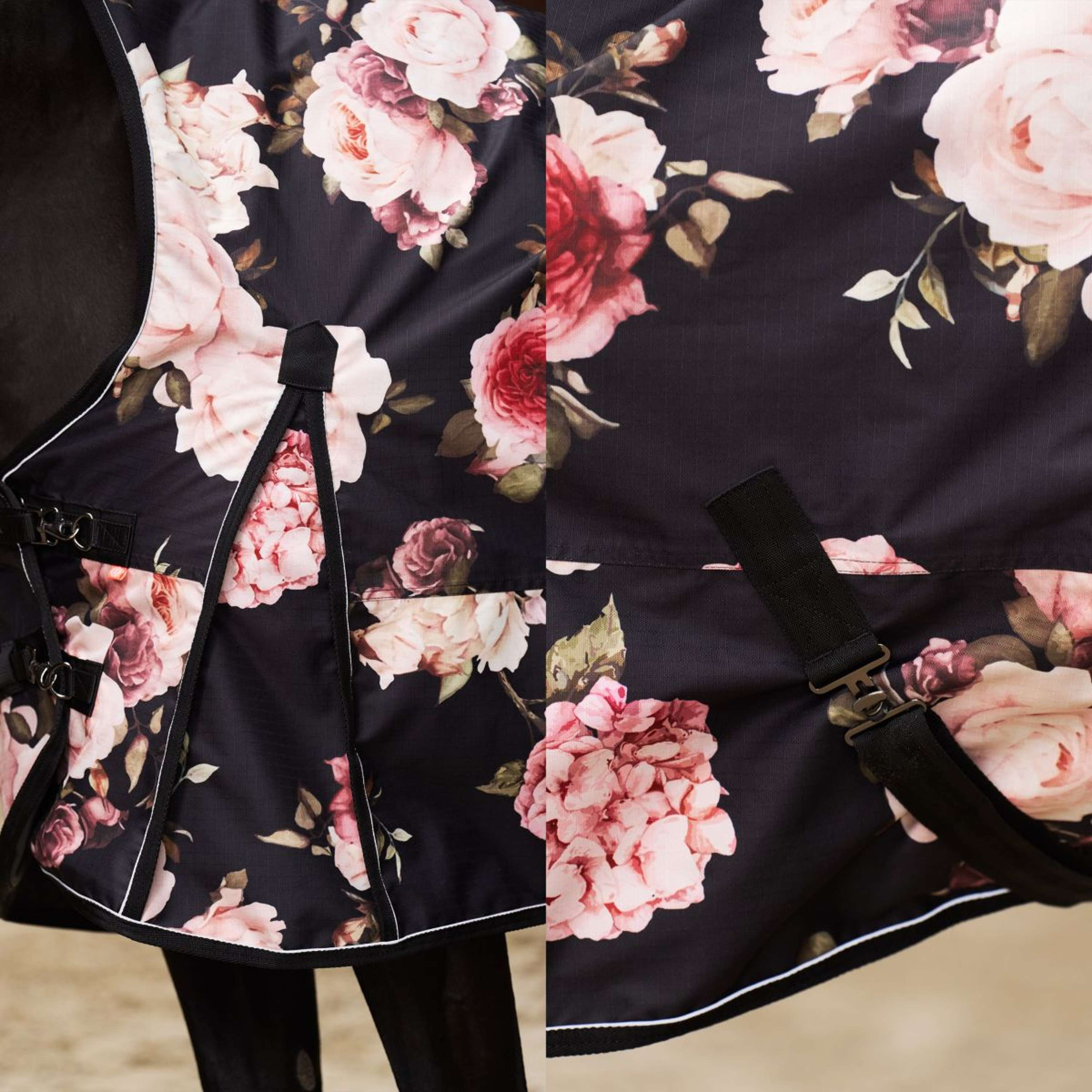 Imperial Riding Outdoordecke IRHSuper-Dry 200g Flower Print