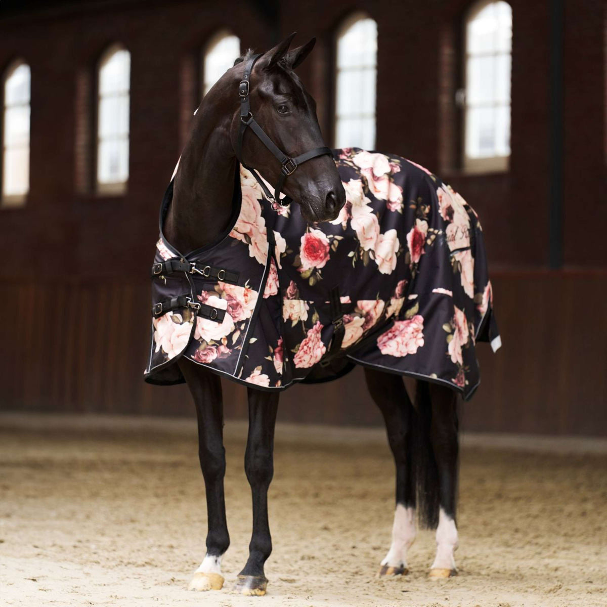 Imperial Riding Outdoordecke IRHSuper-Dry 100g Flower Print