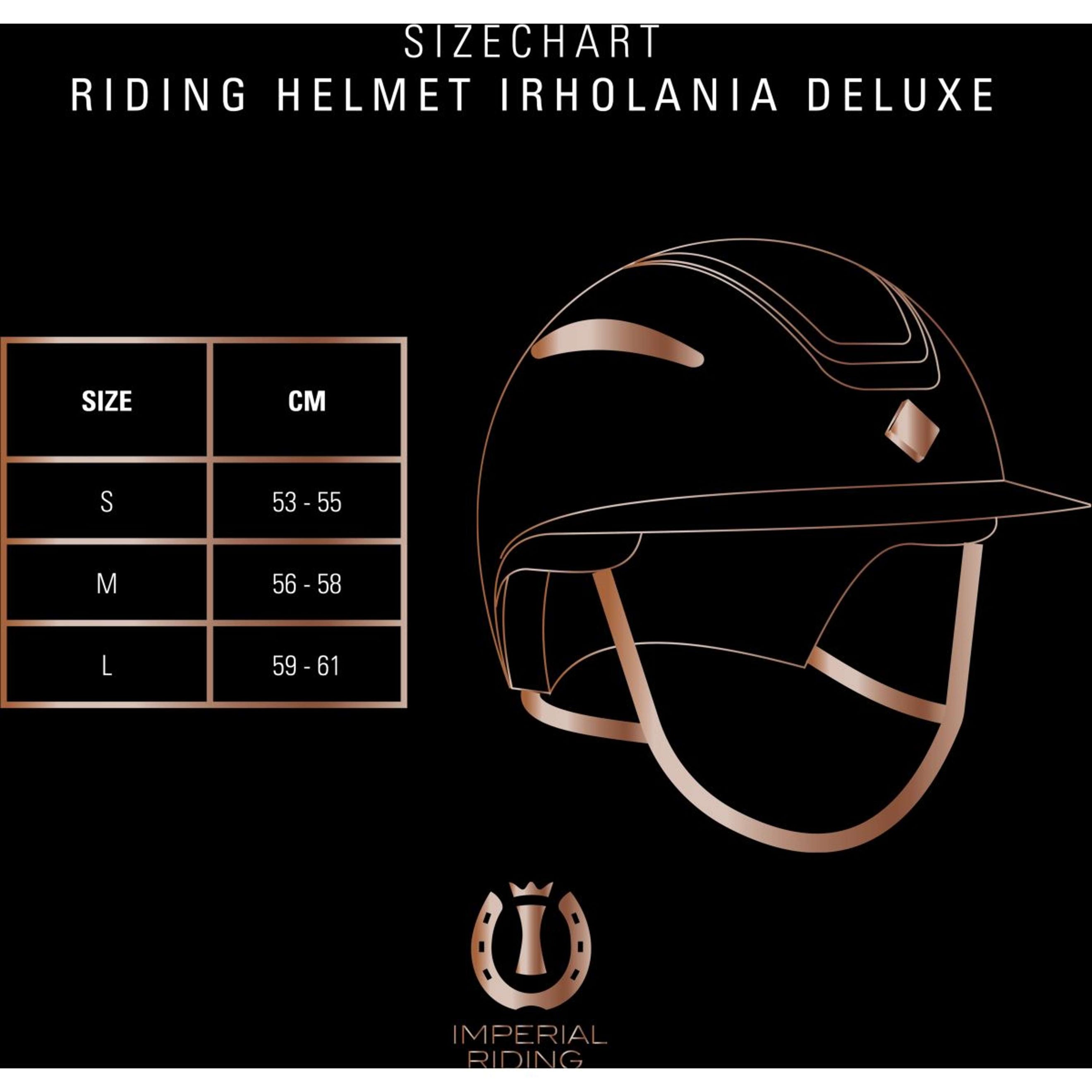 Imperial Riding Reithelm IRHOLania Deluxe Big Visor Braun Imperial Riding Reithelm IRHOLania Deluxe Big Visor Braun