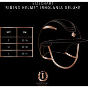 Imperial Riding Reithelm IRHOLania Deluxe Big Visor Braun