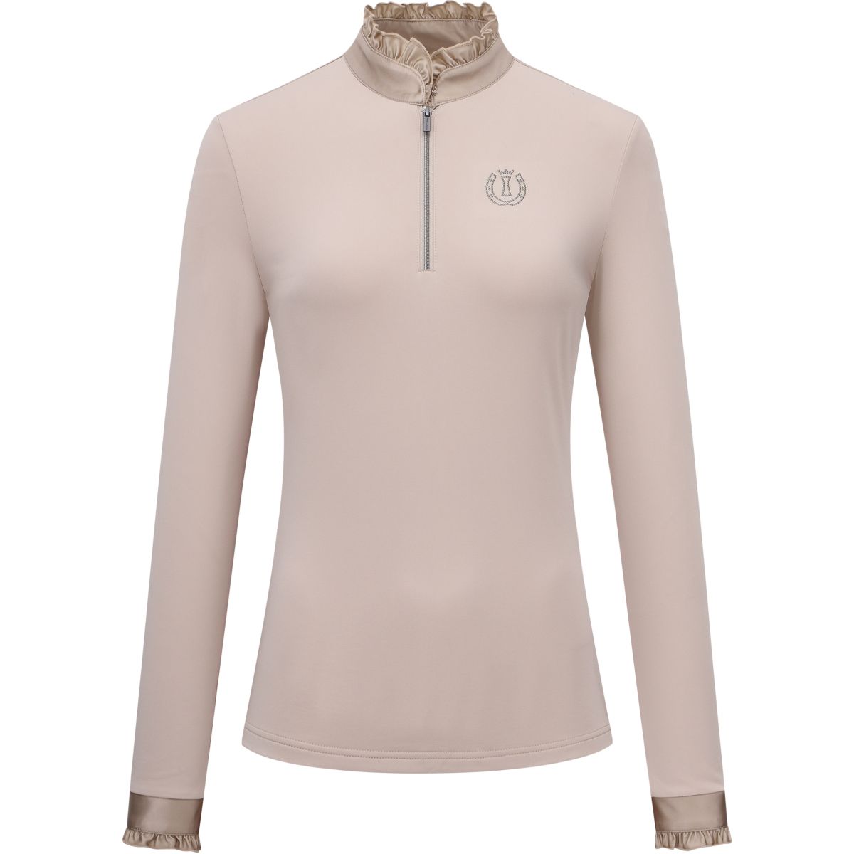 Imperial Riding Shirt IRHAnna Lange Ärmel Grau/Sand