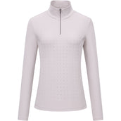 Imperial Riding Shirt IRHBelle Sparkle Lange Ärmel Grau/Sand