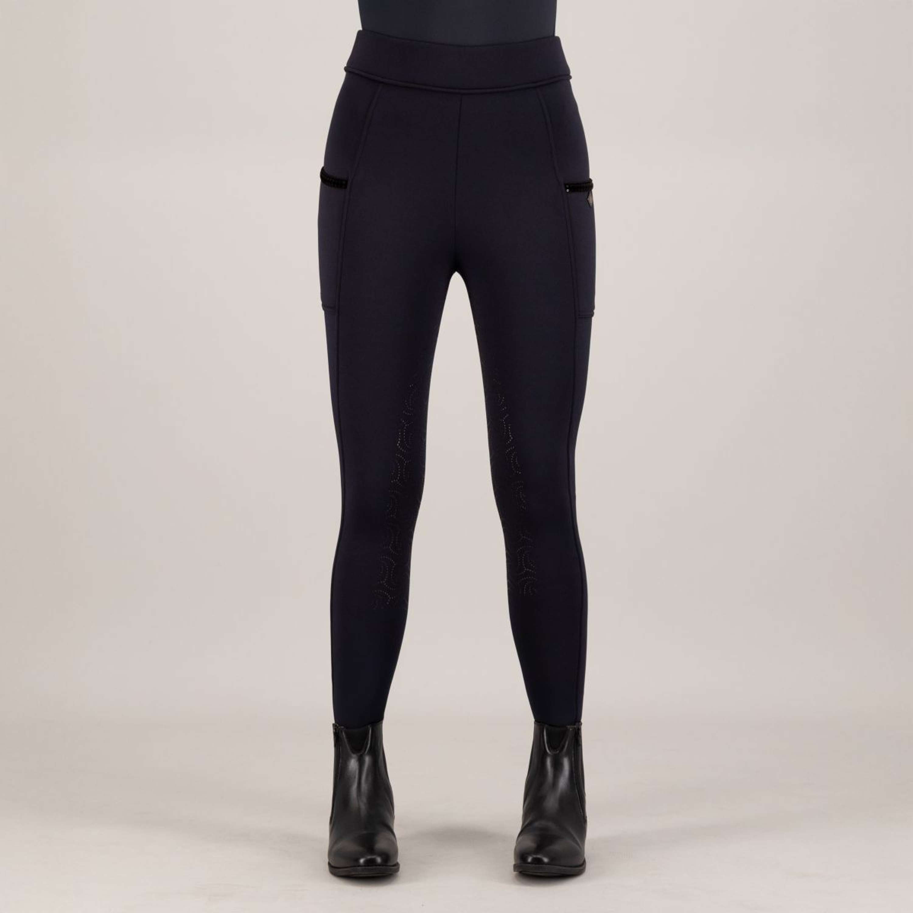 Imperial Riding Reitleggings IRHTeddy Full Grip Navy