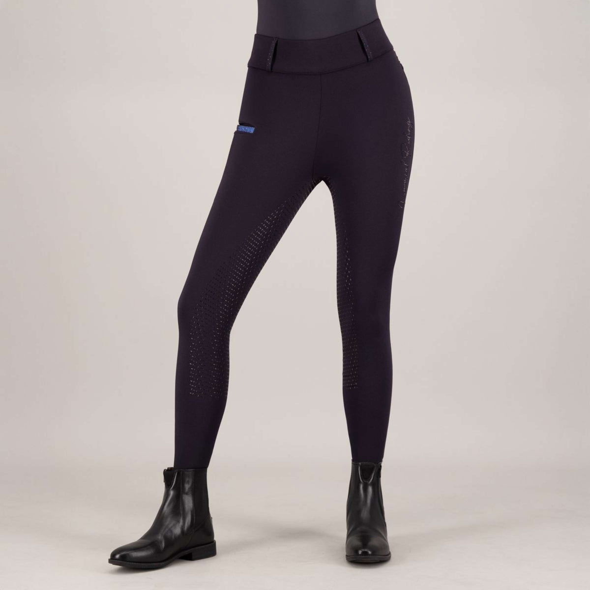 Imperial Riding Reitleggings IRHComfi Sparks Full Grip Schwarz