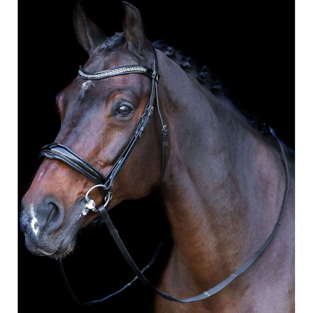 Imperial Riding Zaum IRH Schwarz/Crystal