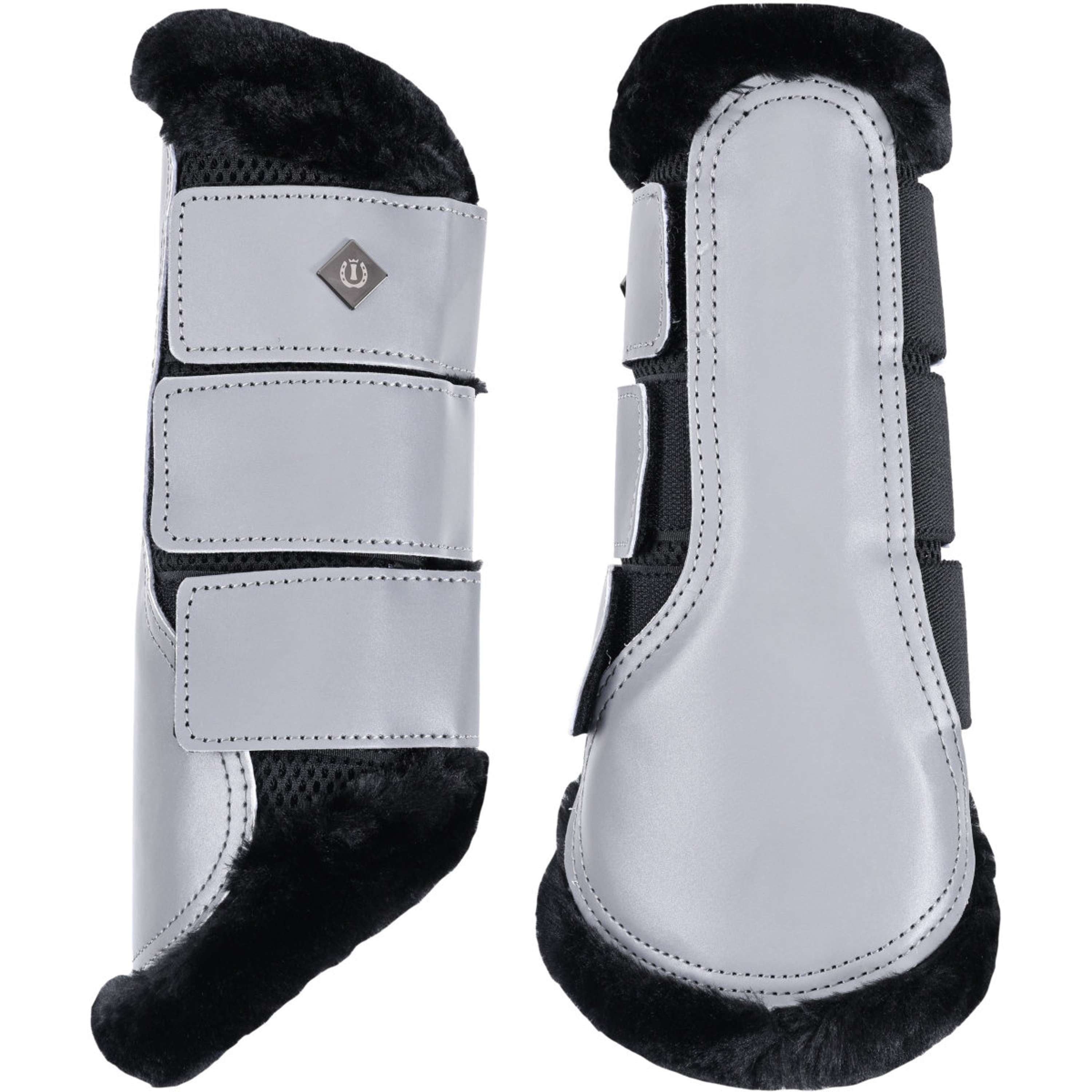 Imperial Riding Dressage Boots IRHSpecular reflective Schwarz Reflektierend