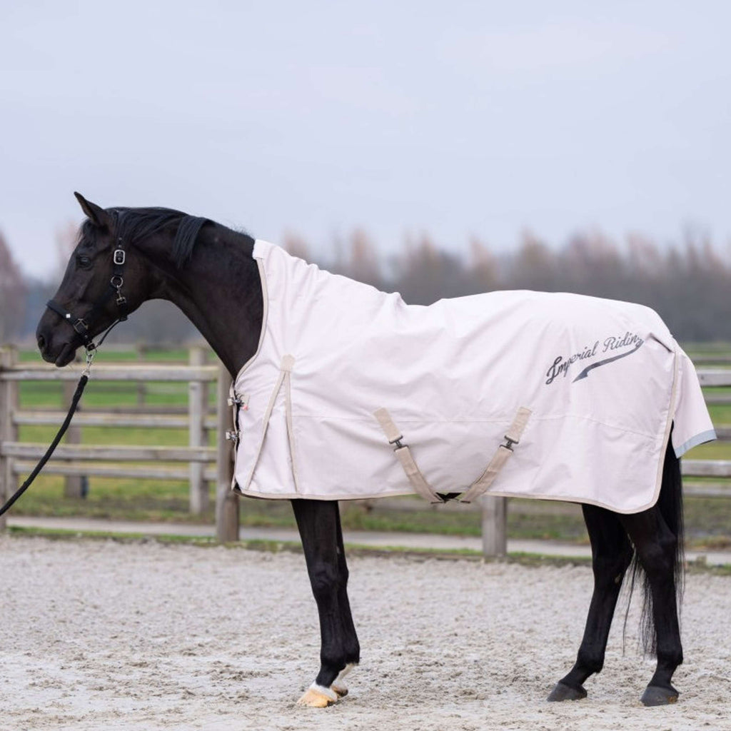 Imperial Riding Outdoordecke IRHSuper-dry AOP 0g Taupe