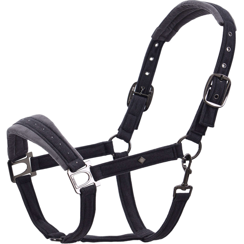 Imperial Riding Halfter IRHPenny Herringbone Grau