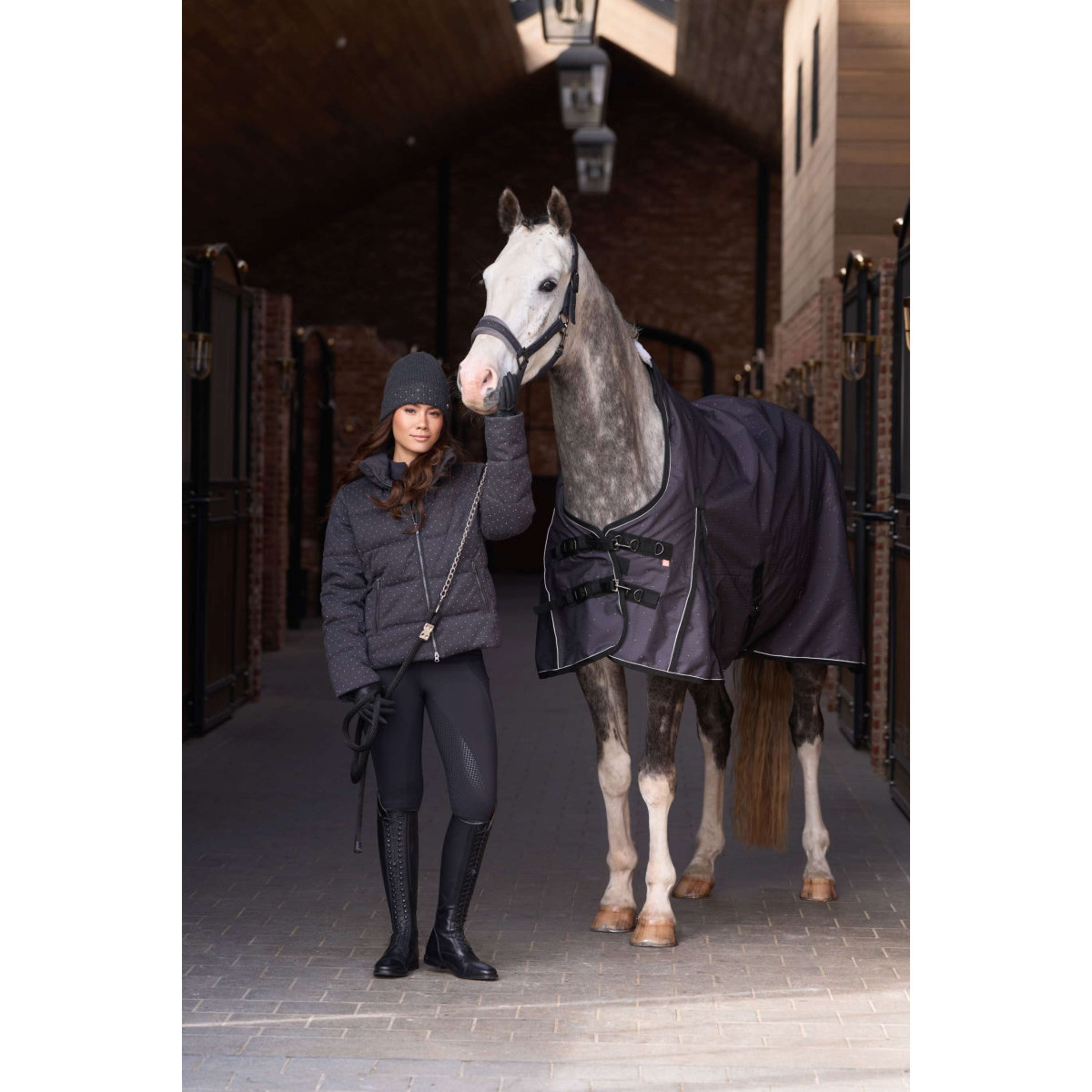 Imperial Riding Halfter IRHPenny Herringbone Grau
