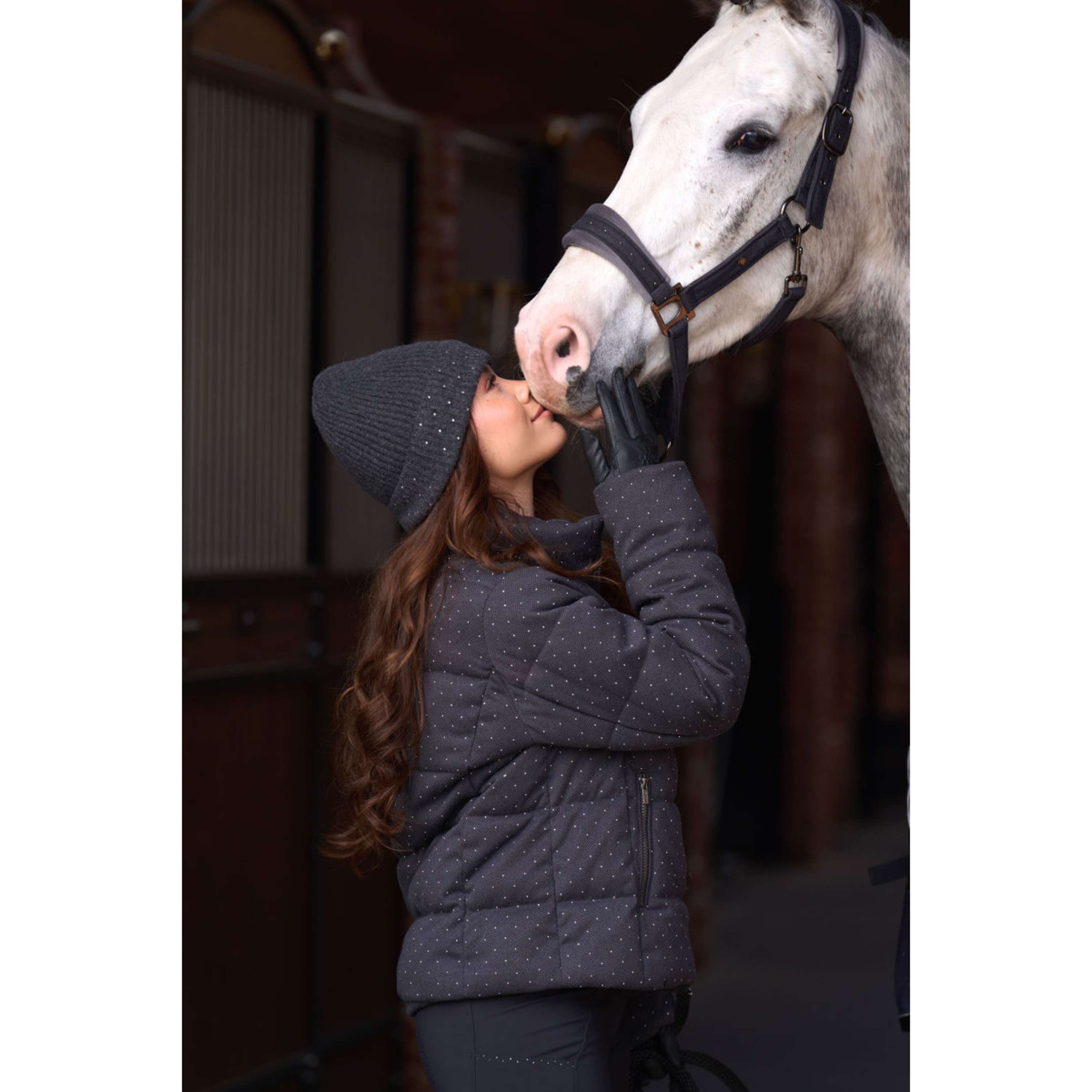 Imperial Riding Mütze IRHChilly Sparkle Grau