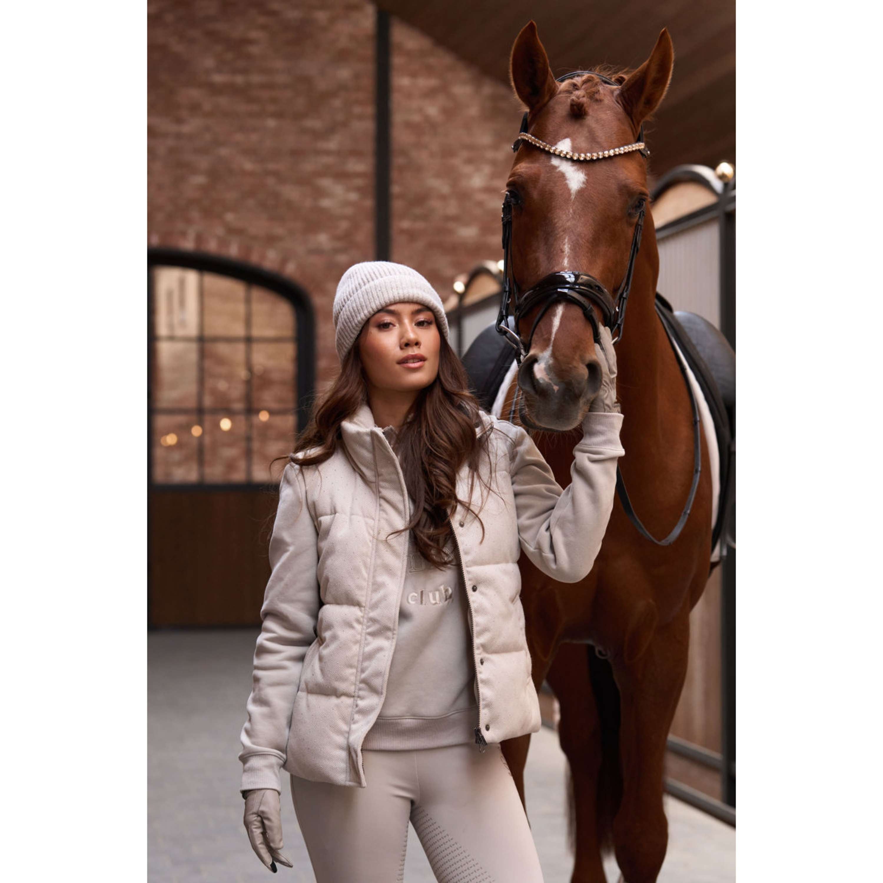 Imperial Riding Weste IRHBelle Herringbone Taupe