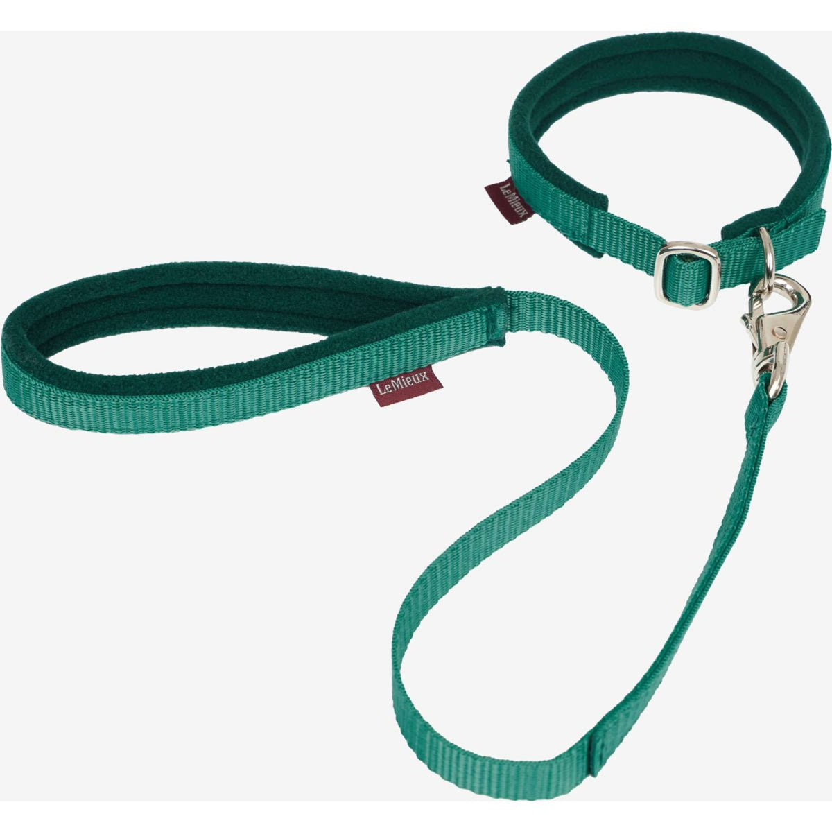 LeMieux Toy Dog Halsband und Leine Evergreen