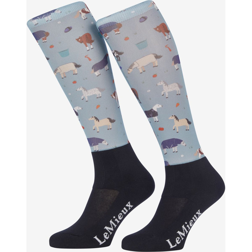 LeMieux Socken Footsie Mini Pony Glacier