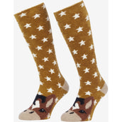 LeMieux Socken Fluffy Gelb