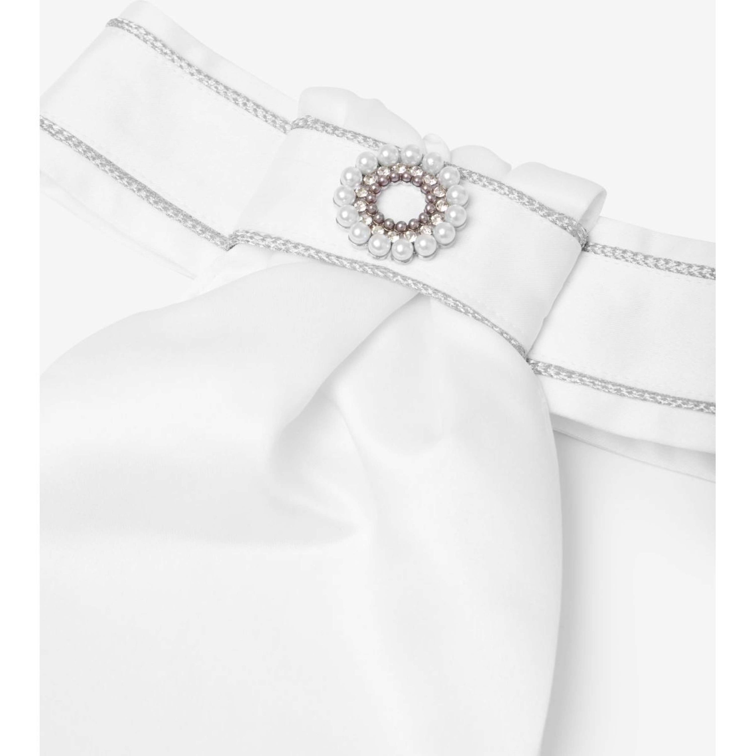 LeMieux Plastron Sparkle Weiß