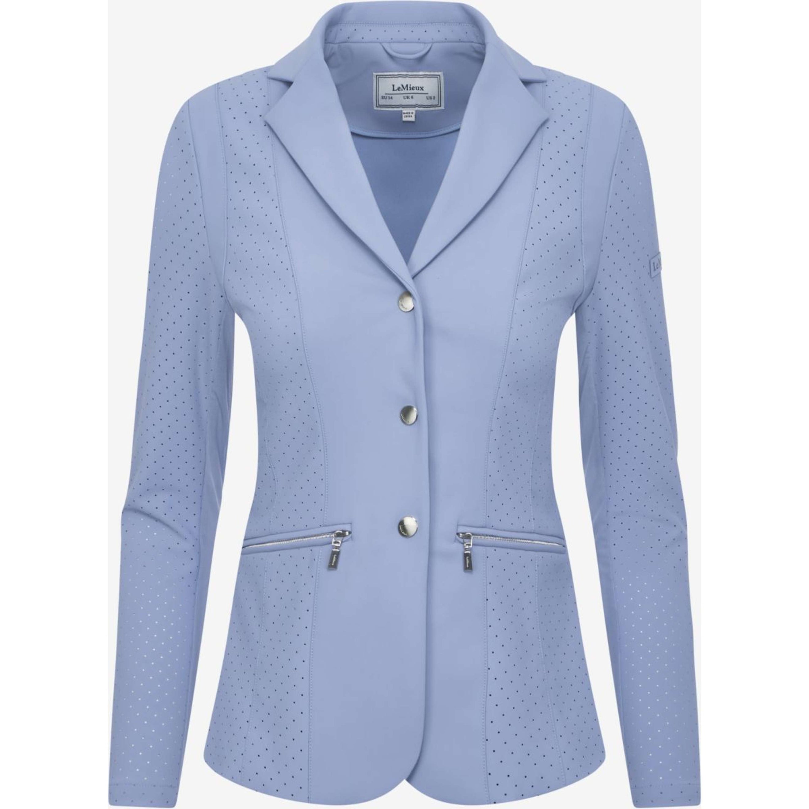 LeMieux Turnierjacket Jessica Mesh Powder Blue LeMieux Turnierjacket Jessica Mesh Powder Blue