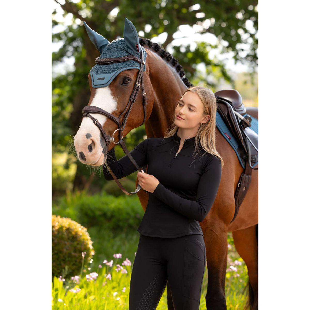 LeMieux Base Layer Airflow Lange Ärmel Schwarz