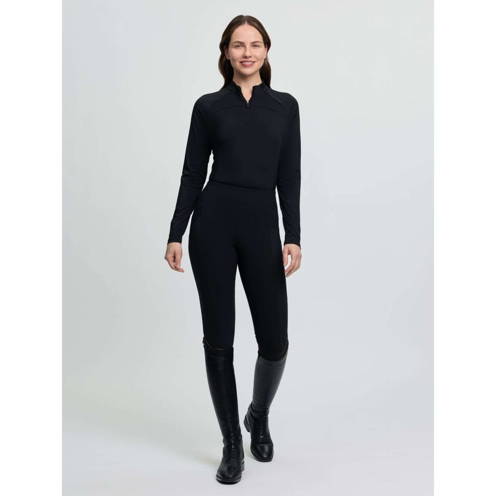 LeMieux Base Layer Airflow Lange Ärmel Schwarz