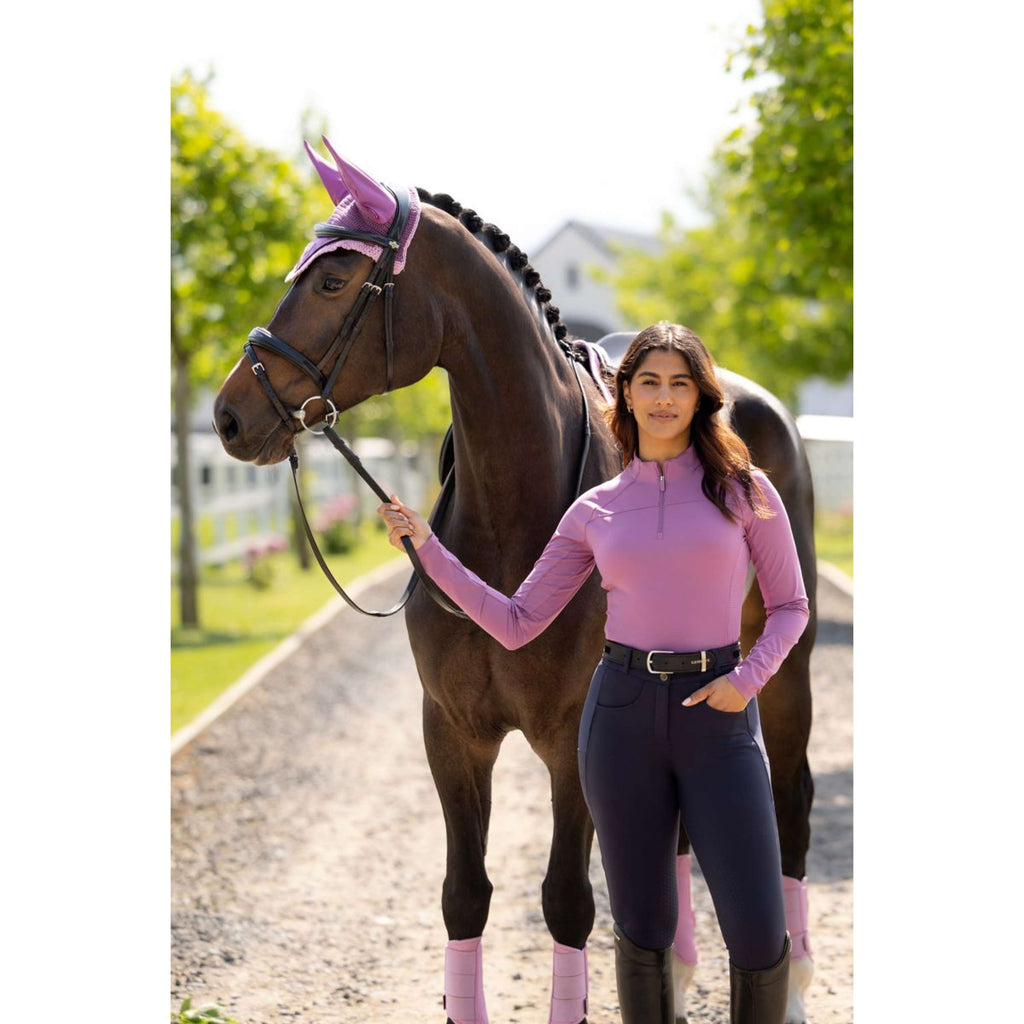 LeMieux Base Layer Airflow Lange Ärmel Mallow