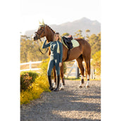 LeMieux Schabracke Suede Close Contact Square Springen Macaron